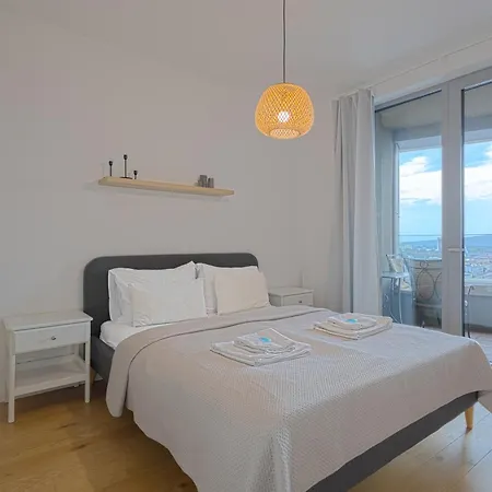 Skau Sky Park Pearl By Zaha Hadid 17 Floor Panoramic View Free Parking Apartmán