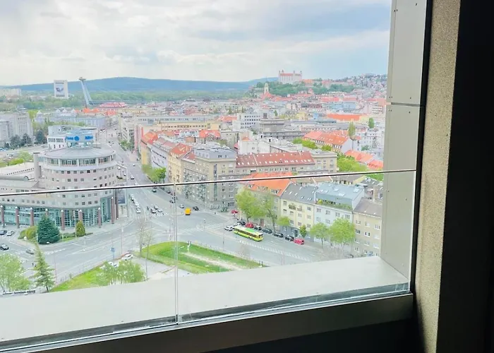 شقة Skau Sky Park Pearl By Zaha Hadid 17 Floor Panoramic View Free Parking