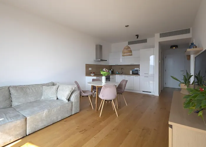 شقة Skau Sky Park Pearl By Zaha Hadid 17 Floor Panoramic View Free Parking